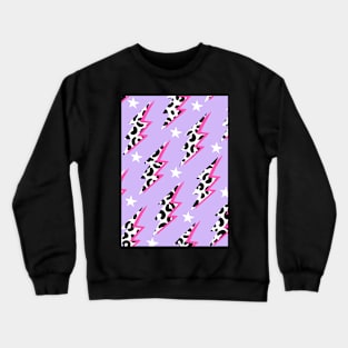 Leopard Lightning Crewneck Sweatshirt